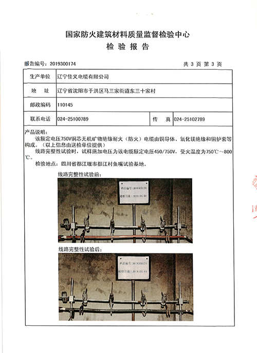 BTTZ-1x185抽检报告